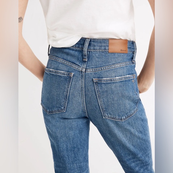 Pre-Owned Madewell High-Rise Slim Boyjean | Size 25 | Good Condition - Picture 2 of 6